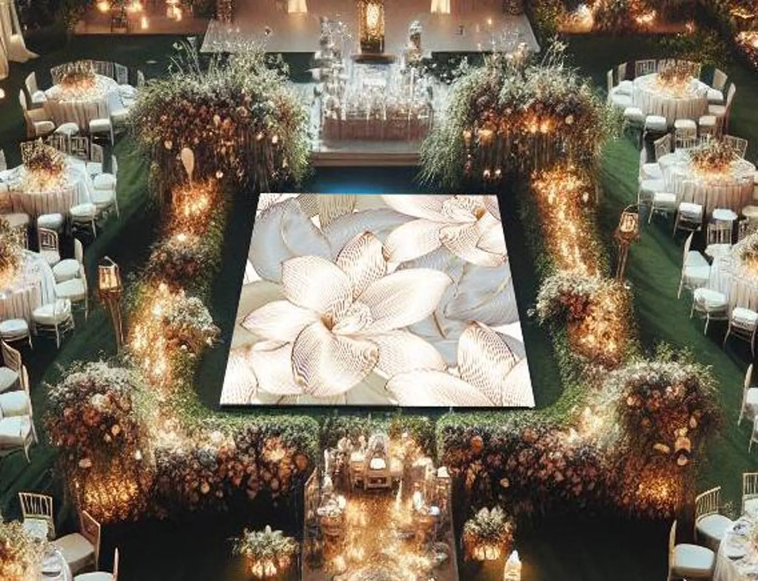 Transform Your Wedding or Event with a Custom Floor Graphic