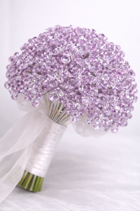 Ethereal Crystal Lilac Charm