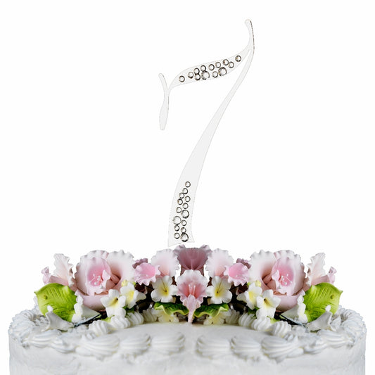 Luxe Crystal Topper – Silver and Gold Edition #0978