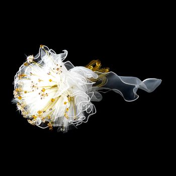 Alluring Crystal Bead Bridal Bouquet 283 59