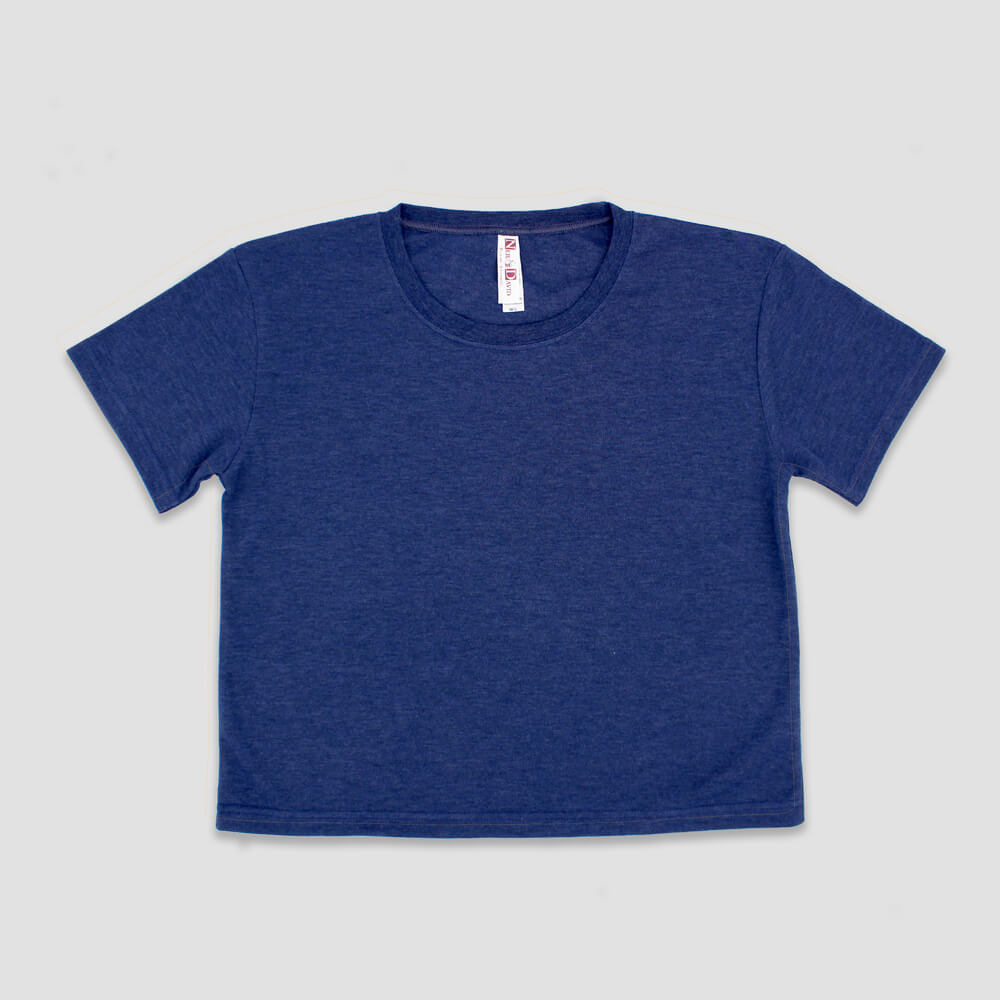 Women's Festival Crop Tops - Polyester-Cotton Blend - Neil & David Black additional image 1