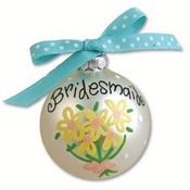 Bridesmaid Wedding Day Ornament Or 10 17