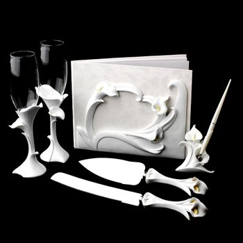 Radiant Guestbook Knife Set – Ivory Edition #0253