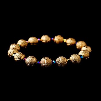 Glamour Crystal Bracelet – Golden Edition #0910