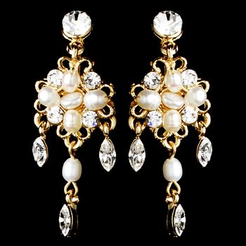 Regal Pearl Hairpiece – Ivory Edition #0180
