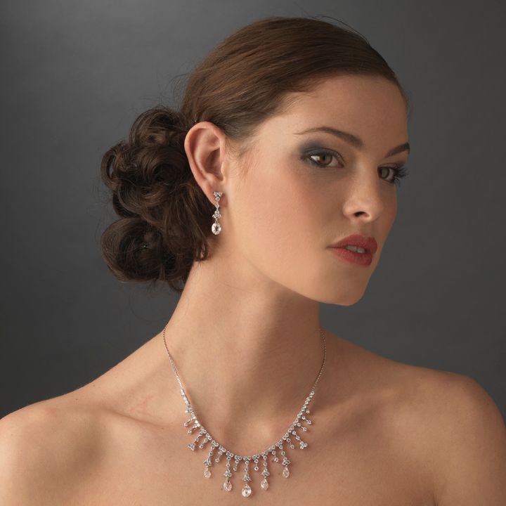 Glamourous Crystal Wedding Jewelry Set Ne 3628 48