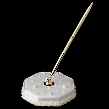 Regal Crystal Pen – Ivory Edition #0003