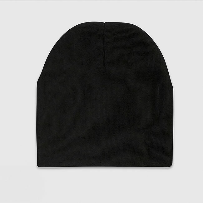 Fleece Baby Beanie Hats - Black - 100% Polyester Black 0-6M