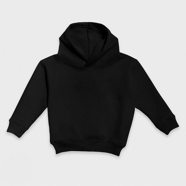 Youth Fleece Hoodie Sweatshirts – Black – 100% Polyester Black XS