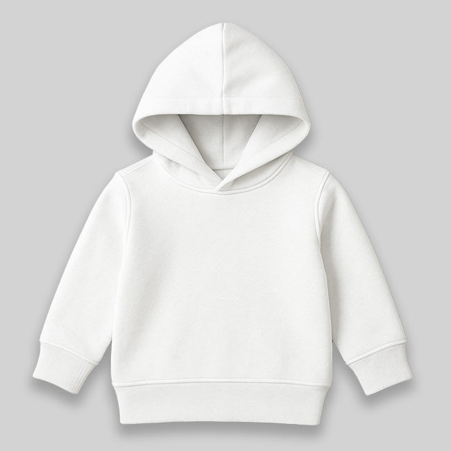 Toddler Fleece Hoodies - 100% Polyester White White 5T
