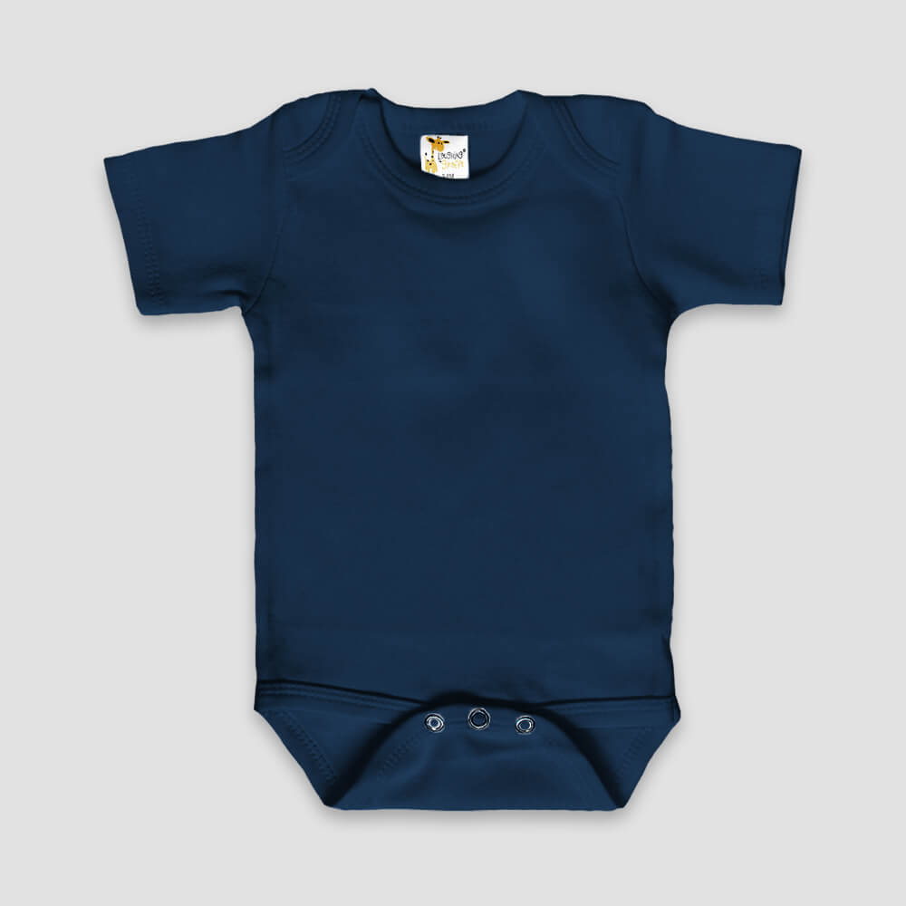 Baby Short Sleeve One-Piece Onesies – Premium 100% Cotton White additional image 4