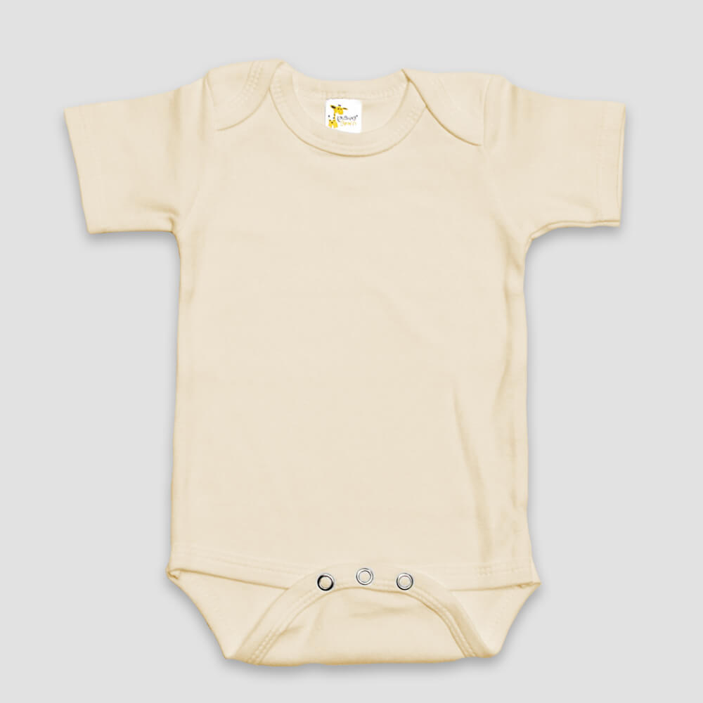 Baby Short Sleeve One-Piece Onesies – Premium 100% Cotton Blue additional image 2