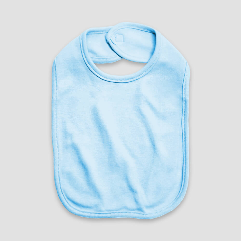 Baby Bibs with Velcro Closure – 2 Ply – Premium 100% Cotton Pink additional image 2