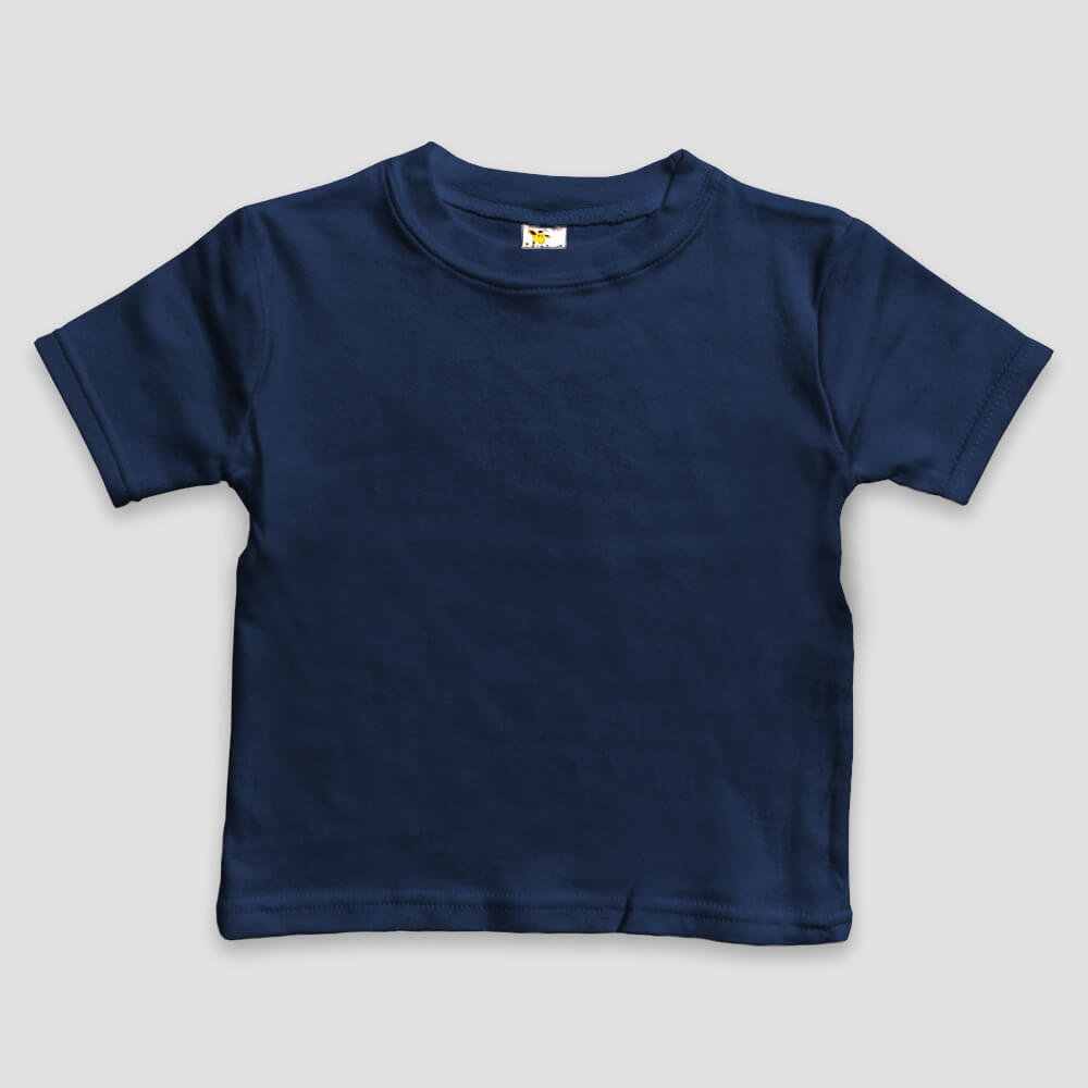 Toddler Crew Neck T-Shirts – Premium 100% Cotton White additional image 2