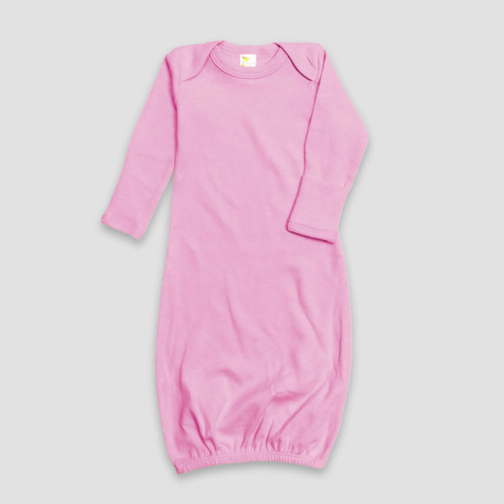 Baby Sleeping Gown With Fold Over Mittens – Premium 100% Cotton Black additional image 2