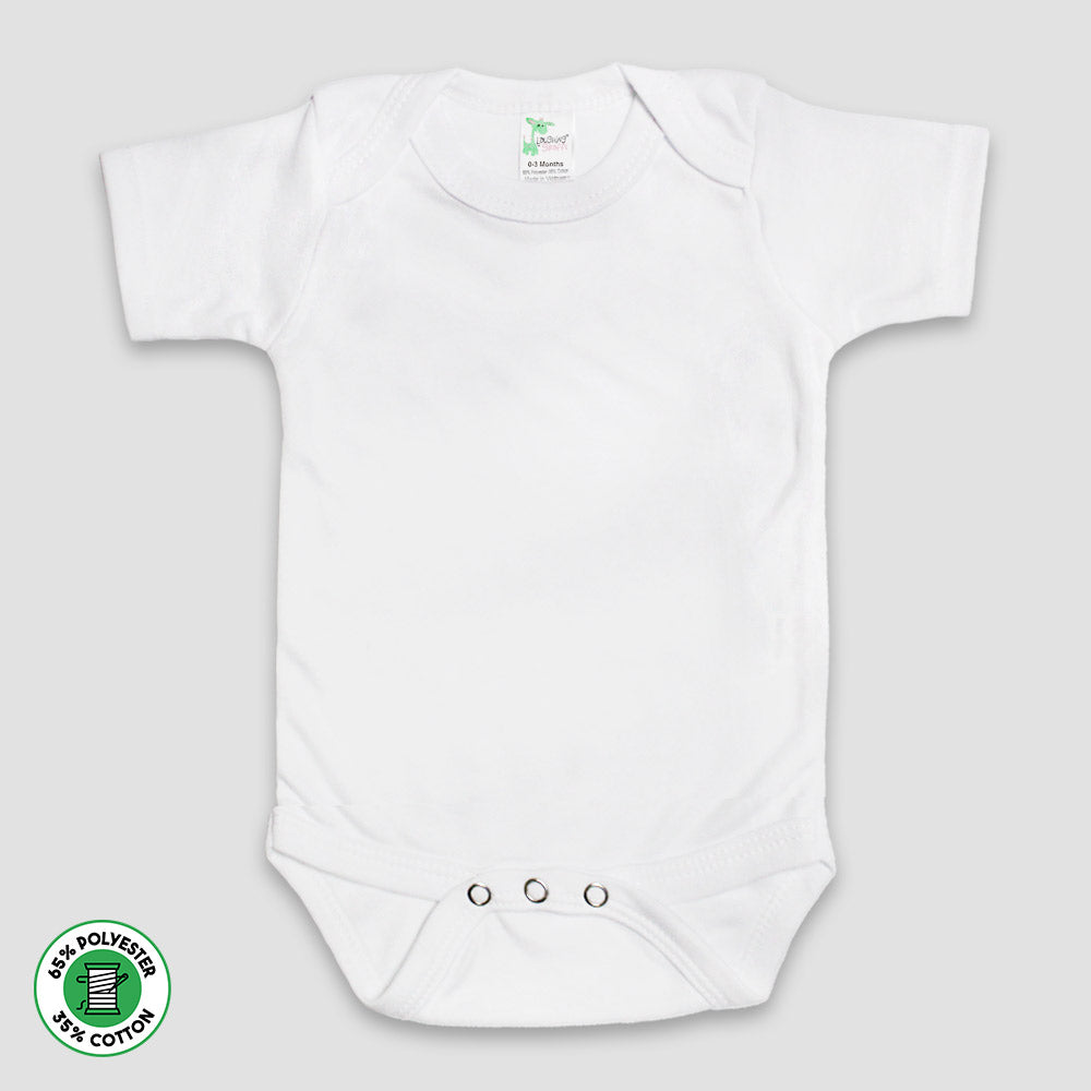 Baby One-Piece Onesies Short Sleeve – Polyester Cotton Blend Black additional image 1