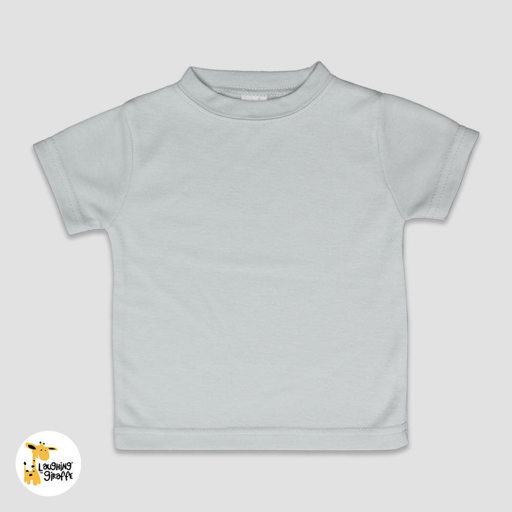 Baby Short Sleeve T-Shirts - 100% Polyester White additional image 2