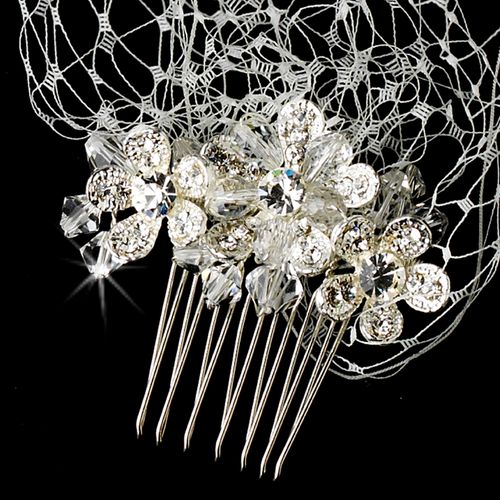 Luxe Pearl Mantilla – White Edition #0235