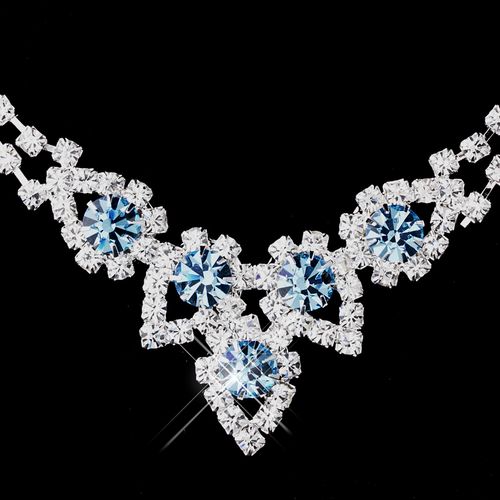 Glamour Rhinestone Necklace – Crystal Edition #0545