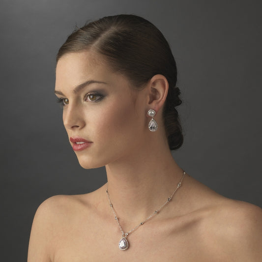 Signature CZ Necklace – Crystal Edition #0669