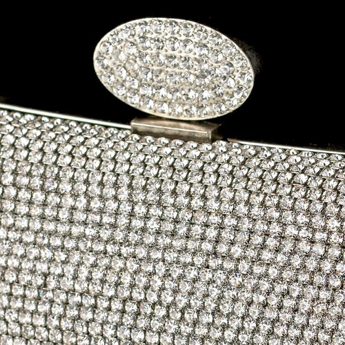 Radiant Classic Clutch –Silver Edition #0391