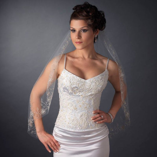 Couture Chapel Mantilla – Crystal Edition #0302
