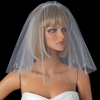 Radiant Blusher Lace Veil – Rose Gold Edition #0207