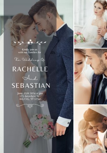 Wedding Invitation (Portrait)