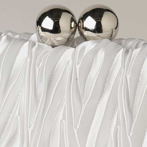 Glamour White Bag – Silver Edition #0237