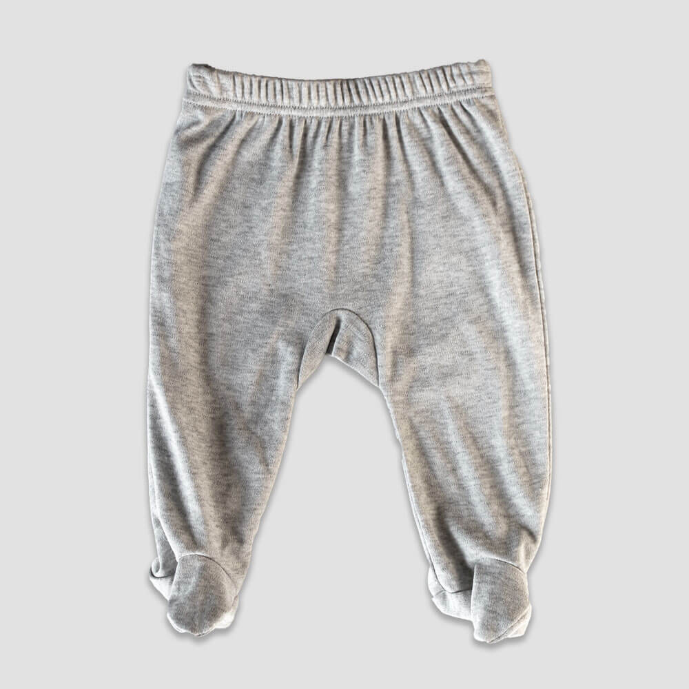 Baby Footed Pants – Polyester Cotton Blend Black additional image 2